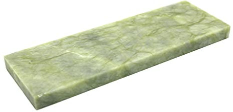 Awesomeonei Afilador de Cuchillos Natural de Grano de Piedra Verde 10000 Cuchillo de Piedra de afilar de carburo de Boro
