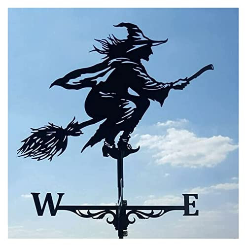 XINYUNFEI Wetterhahn Metall für Garten Weathervane for Retro Durable Wind Flügelszene Windrichtung, Dach-Windrichtung for Yard-Kuppeln Bauernhof Sheds Garten