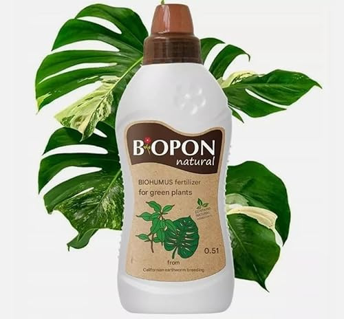 0.5L Organic Fertilizer for Green Plants & House Flowers | Natural Growth Booster | Eco-Friendly Liquid Plant Food