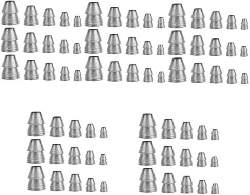 ifundom Cuñas De Refuerzo De Metal para Herramientas De Jardinería De Cuñas De Hierro para Y Hachas Repuestos De Alta Resistencia para Reparación Y Fijación De 25 Piezas X 5