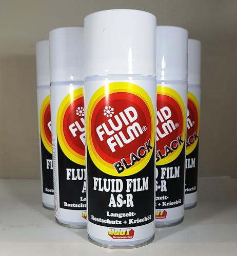 Generisch 6X 400ml Hodt AS-R Black Spray Korrosionsschutz Rostschutz UBS
