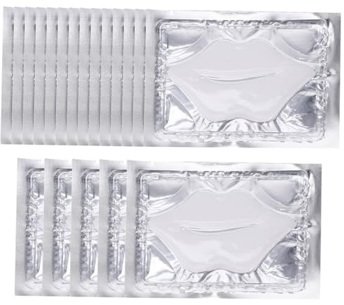 PACKOVE 25 Pièces Masques à Hydratants Gel Nourrissant et Exfoliant pour Hydratées pour Domicile