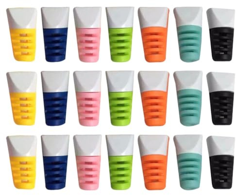 BATHVEVE 50 Pcs Colored Cable Protectors Sleeve Cord Clips Charging Line Protector Anti-break Covers for USB Cords with Fray Prevention and Heat Dissipation Safety Random Color