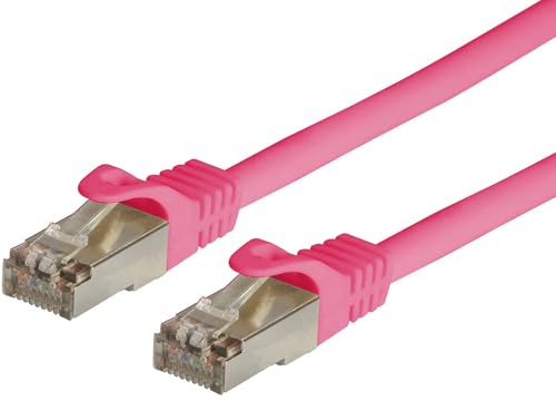 Techly ICOC CCA6F-020-PK câble de réseau 2 m Cat6 F/UTP (FTP) Rose - Câbles de réseau (2 m, Cat6, F/UTP (FTP), RJ-45, RJ-45, Rose)