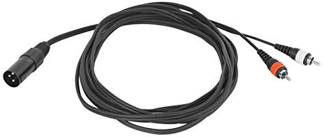 Rockville - Cavo audio da XLR a doppio RCA Pro