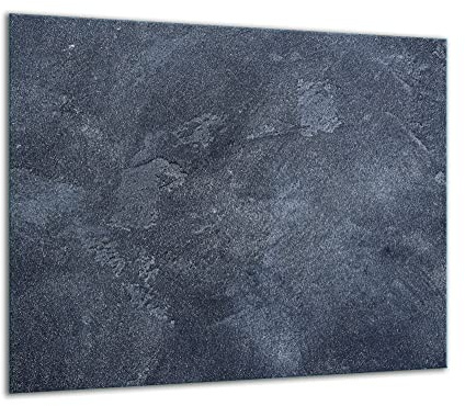 TMK - Plaque de Protection pour Cuisinière 60 x 52 cm - Protege Plaque Induction En Verre - Protection Contre les Éclaboussures - Plaque à Découper Décorative