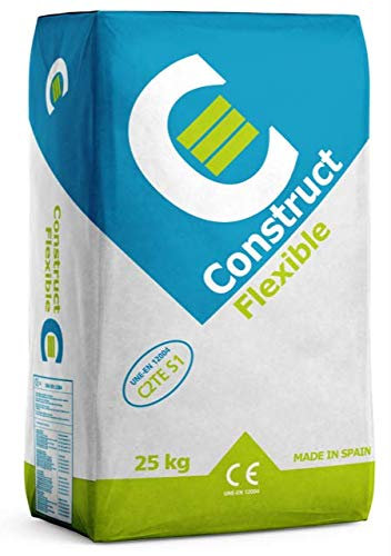 SACO CEMENTO COLA PORCELANICA FLEXIBLE C2 TE S1 25 KG