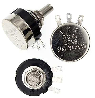 BEOTTO RV24YN20S B101 102 103 203 503 504 100 Ohm 1K 10K 20K 50K 100K 500K Ohm Potentiometer Einstellbarer Widerstand (Size : 100 Ohm)