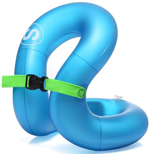 STLOVe Toddler Swim Vest, Kids Float Jacket, Baby Swimming Float, Childrens Floats Ring, Baby Floating Swimsuit with Safety Buckle for 33-60 lbs Toddlers, Blue