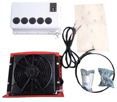 Auto Air Conditioning Electric Parking Cooler Van Car Air Conditioner For Engineering Machinery Excavator Truck(A-A 12V)