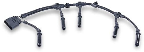 BESTPRICE Reparatursatz Kabelbaum Glühkerzen Kompatibel mit VW TRANSPORTER T5 Bus (7HB, 7HJ, 7EB, 7EJ), TRANSPORTER T5 Kasten (7HA, 7HH, 7EA, 7EH), TRANSPORTER T5 Pritschel (7JD, 7JE, 7JL, 7JY, 7JZ