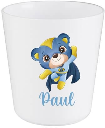 Gobelet enfant personnalisé/Verre enfant incassable/Gobelet maternelle/Gobelet prénom enfant/Verre plastique personnalisé