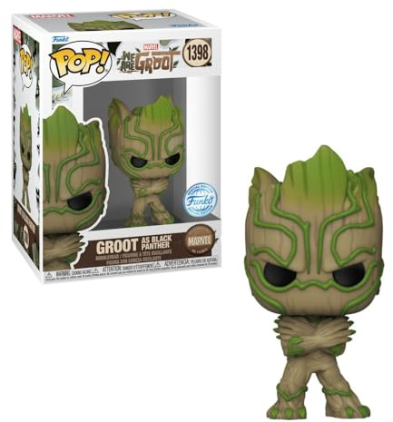 Funko Pop Groot as Black Panther Special Edition 1398