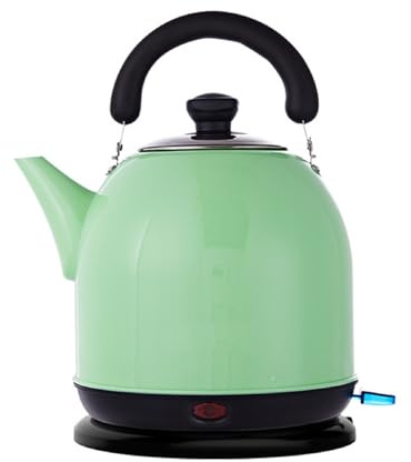 Wmmner Bollitore Elettrico a Ebollizione Rapida, 5 Litri, 1500 Watt, Bollitore Facile da Pulire, Spegnimento Automatico e Protezione da Ebollizione a Secco per Acqua Calda Tè o Caffè | Base Girevole,