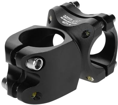 BuyWeek Attacco Manubrio MTB 25,4 × 32 mm, in Lega di Alluminio Regolabile per Manubrio della Bicicletta