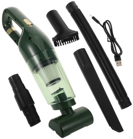 Garneck Aspirapolvere Portatile per Animali Domestici Aspirabriciole Fili con Forte Aspirazione Bassa Emissione Rumore Design Compatto Auto e Ufficio Facile da