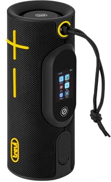 Trevi XSC 8B30 BD Speaker Portatile 20W con Funzione Multi-Room, Display Touch 2, TWS, Lettore USB/MicroSD, Equalizzatore, Batteria Ricaricabile con Ricarica USB-C