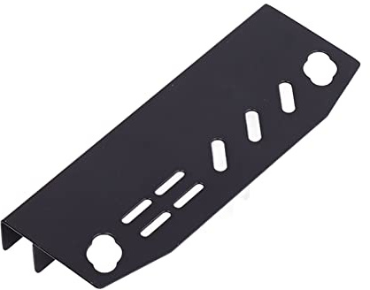 Yinhing Stainless Steel Aquarium Tool Holder Hole Rack for Fish Skid Multi Purpose Tool Storage (black stainless steel)