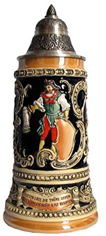 KING Bierkrug Friedolin Seidel 0,75 Liter Bierseidel
