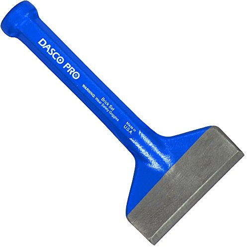 Dasco Pro 437 kolstål tegelset, 10 cm
