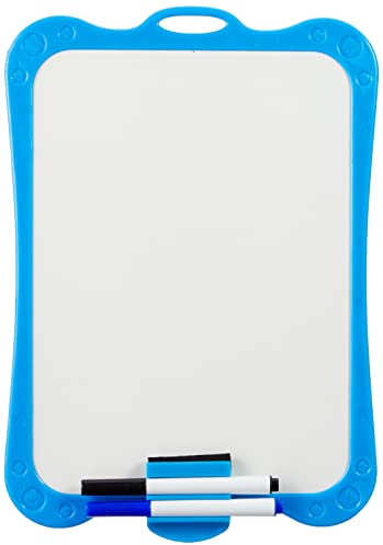 APLI Kids 12916 - Pizarra Blanca Rigida con Borrador y Rotuladores - Tamaño 180 x 280 mm