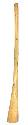Didgeridoo aus Teakholz Tonhöhe F ca. 150cm lang Kunstharz klarer Ton Rissstabilität Weltmusik Aborigines Australien Percussion
