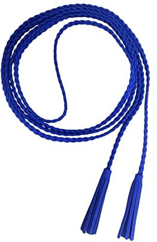 Nanxson Cintura da Donna Intrecciata Nappe Catena Cintura Retro Cintura Magra per Vestito PDW0042 (large, blu)