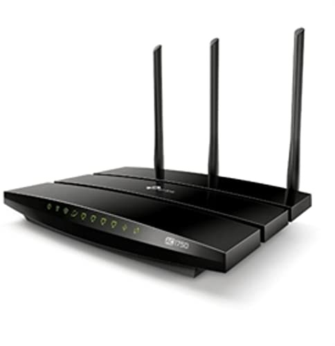 TP-Link Archer AC1750 WiFi Router - Dualband Gigabit, Qualcomm inside, Works with Alexa(A7), Black