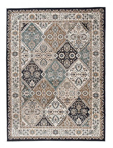 Carpeto Orientteppich Teppich Beige 200 x 300 cm Muster Emirat Kollektion