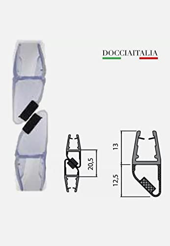 Guarnizione Magnetica 180° Box Doccia 200 cm vetro 6/8 mm