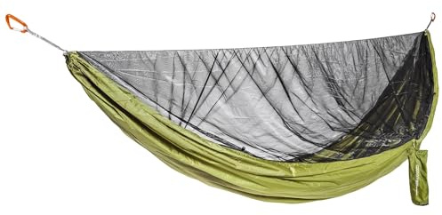 Cocoon Ultralight Mosquito Net Hammock, Single, Olive Green/Black
