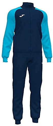 Joma Academy IV Tracksuit Navy-Fluorescent Turquoise, L