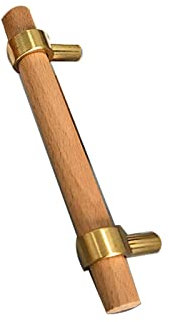 Schrankgriffe Holzknöpfe Möbel Küche Griffgriff für Kommode Schublade Badezimmertür Schublade Möbel Schrank Schublade (160 mm Kupferdrahtzeichnung)