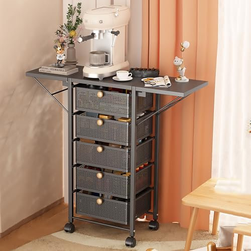 Generic Faltbarer Näh- und Basteltisch, 91,4 cm, Nähschrank mit 4 Aufbewahrungsbehältern und Regal, Heim-Hobby-Handwerkstisch mit Aufbewahrungsregalen, faltbarer Tisch für Zuhause, Büro, Nähzimmer,