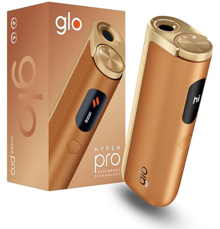 glo HYPER PRO L'alternativa alla Sigaretta, Ancora più gusto, intensità superiore, 2024, Colore Gold