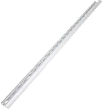 Binario a L in Alluminio Anodizzato, Binario per Compagnia Aerea con Fori Forati di per Carico, Camion, Rimorchi (60 mm)