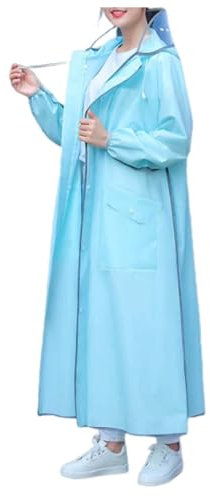 Regenponcho Herren Fahrradponcho Damen Wasserdicht Regenmantel Lang Fahrrad Regenjacke Ultraleicht Regencape Regenanzug Trenchcoat Festival Mit Ärmeln Für Roller
