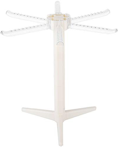 Pssopp Pasta Drying Rack, Abs Plastic Noodles Dryer Rack Stand Holder Homemade Spaghetti Fettuccine Hanging for Various with Non-slip Design