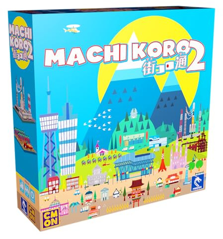Pendragon Machi Koro 2 Edizione Italiana Gioco di Carte Strategico | City Building, 1vs1, 2-5 Giocatori, 30 minuti, Divertente
