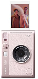 instax Mini Evo, Appareil Photo numérique et imprimante Photo Hybride 2-en-1 écran LCD Tactile de 2,7 Pouces, avec 10 objectifs et 10 Effets de Film, utilise des Films instax Mini, Couleur Rose
