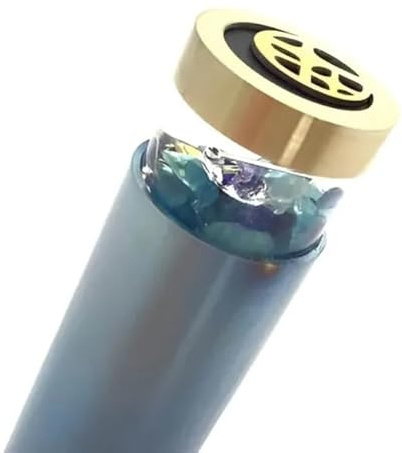 JP GAMES LTD Twilight Blue Kaleidoskop (11,5 cm) – Luxus-Edelsteine, einzigartig handgefertigt in Japan von Ayaka Kobayashi, Sammlerstück für Erwachsene, ab 14 Jahren