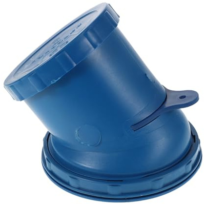 Yardwe Orifice de Vidange Robuste pour Silo à Grains 12 Cm, Vanne de Sortie pour Fût à Grains et Riz, Accessoire de Déchargement Grosse Capacité, Résistant aux Intempéries, pour Stockage