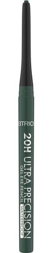 Catrice 20H Ultra Precision Gel Eye Pencil Waterproof 040 Warm Green, grüner Kajalstift, langanhaltend, vegan, 0,08 g