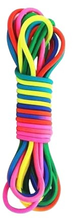 RmKbe Kinesiskt hopprep gummiband sport hopprep elastiskt rep barn hopprep fitness hopprep för barn leksak (5 m)