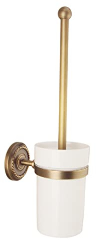 ULTECHNOVO Brosse à WC Compacte avec Support Mural Brosse De Salle De Bain pour Nettoyage Profondeur