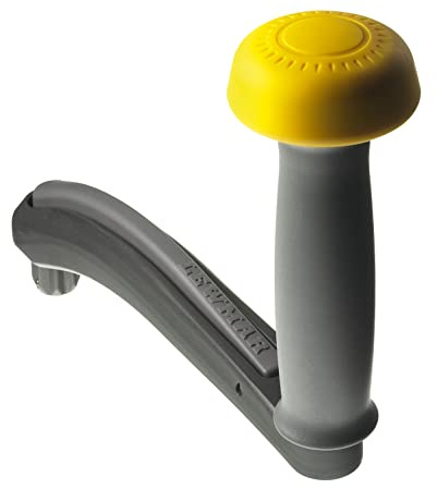 Lewmar Mango de cabrestante de un Solo Toque, Negro
