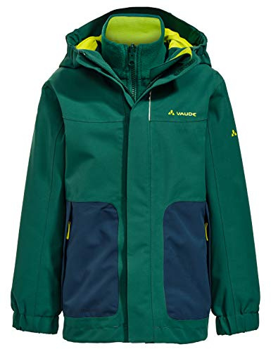 VAUDE barn 3-i-1 IV lägereldjacka fir forest 98