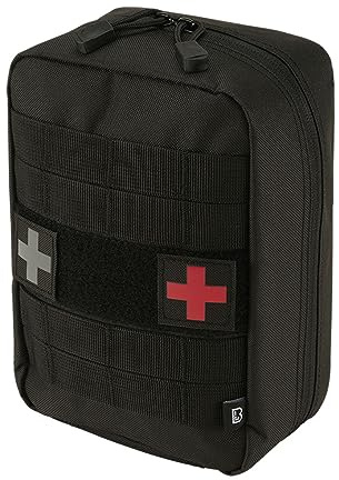 Brandit Molle First Aid Pouch Large, Farbe: Black, Größe: OS