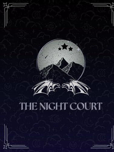 ACOTAR Inspired Notebook: The Night Court Fan Journal: A Court of Thorns and Roses