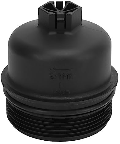 Tapa de la Cubierta de la Carcasa del Filtro de Aceite 1103.L7 1103P8 1303477 3M5Q6737AA Reemplazo de Resistencia Al Calor para Citroen C2 C3 C4 C5 C8